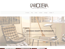 Tablet Screenshot of carrozzeria900.com
